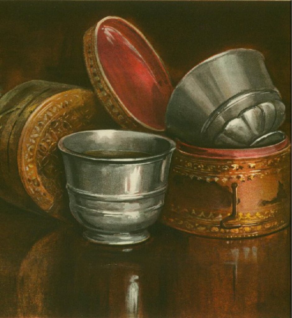 Antique 17th-century Antimony Cup used for medicinal purging.